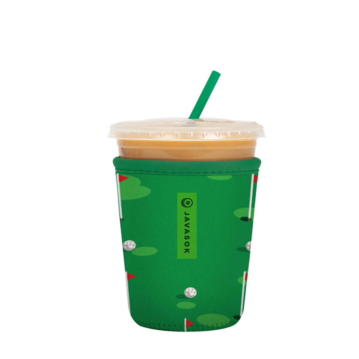 Reusable Cup Sleeve, Puttin' Around, Neoprene Construction for Coffee Cups, Daily Commutes and Dry Hands, 3 Size Options image 4
