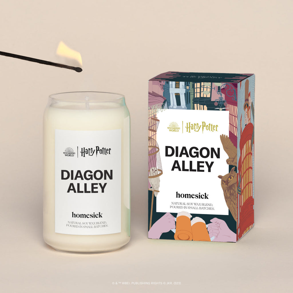 Scented Candle, Harry Potter Diagon Alley for Living Room Ambience, Mantel Displays and Home Fragrance image 4