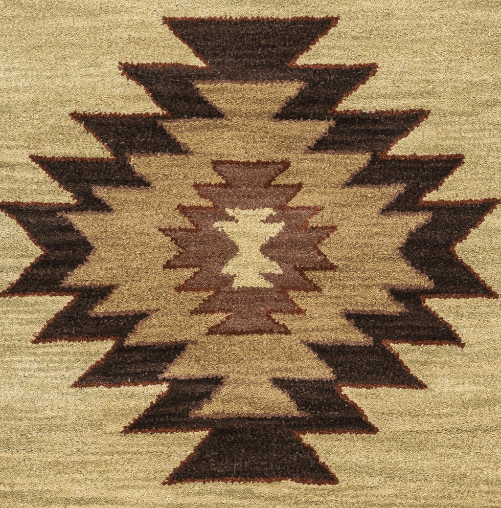 Area Rug, Southwest SU2007 Khaki for Hallways, Dining Spaces and Home Decor, 12 Size Options image 4