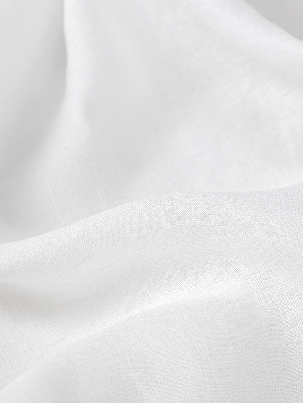 Duvet Cover Set, White 100% Linen, Breathable Construction for Guest Rooms and Everyday Bedroom Styling, 3 Size Options image 4