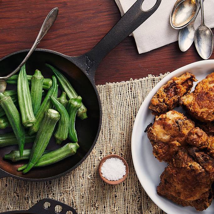 Fry Pan, No. 8 Chef Skillet for Searing, Sautéing and Everyday Meal Prep, Designed for Stovetop Cooking, Family Meals and Daily Kitchen Use image 4