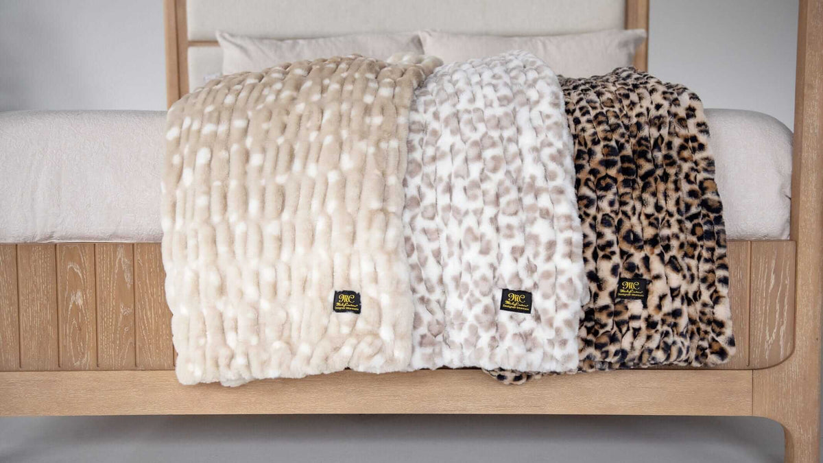 Cozy Throw Blanket, Hugs Snow Leopard for Sofas, Beds and Relaxing at Home, 3 Size Options image 4