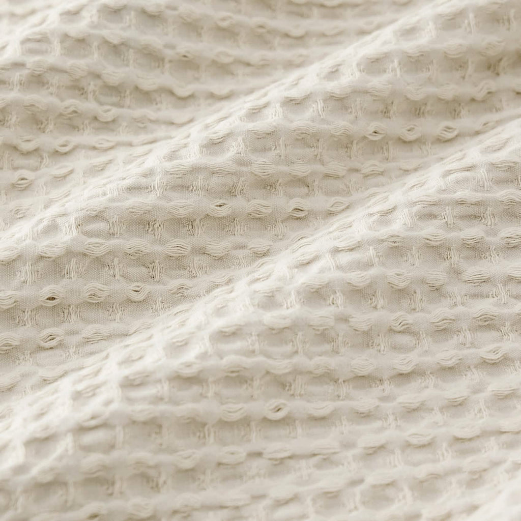 Bed Comforter, Cotton Waffle Weave Set, Breathable Construction for Everyday Bedding and Comfortable Sleep, 5 Sizes and 12 Colors image 4