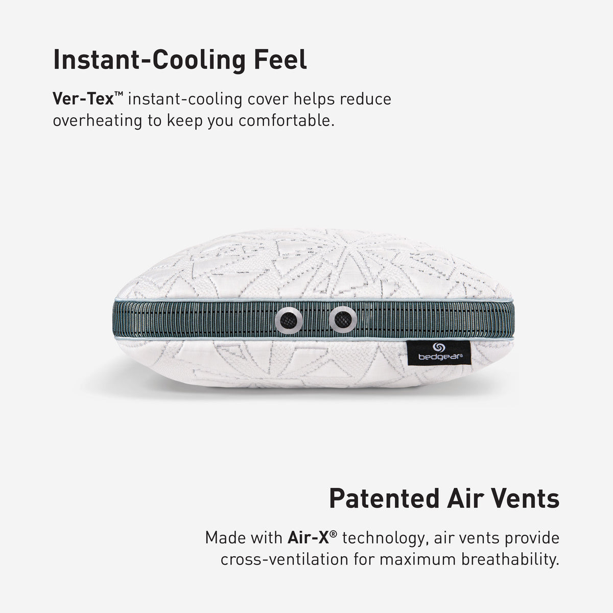 Bed Pillow, Storm Travel, Cooling Comfort, Breathable Construction for Everyday Sleep and Guest Room Bedding image 4