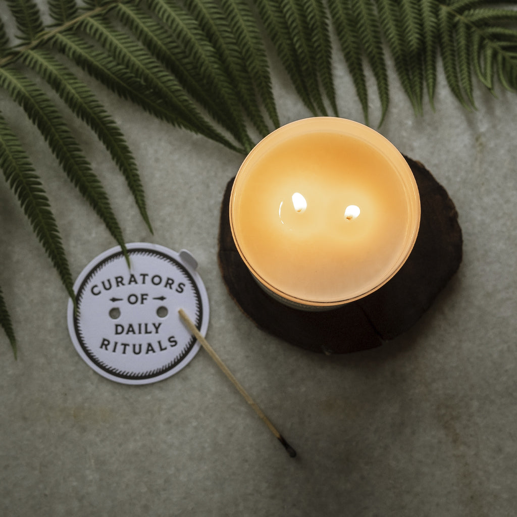 Decorative Candle, Rosemary and Amberwood for Living Rooms, Bedrooms and Relaxing Evenings image 4