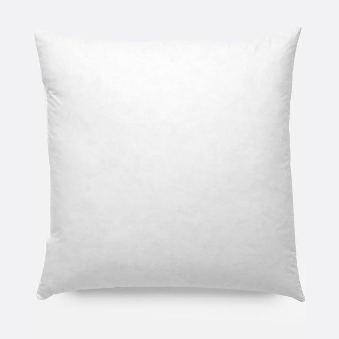 Bed Pillow, Insert White Duck Feather & Down, Machine-Washable Care for Sleeping, Reading and Bedroom Comfort, 14 Size Options image 4