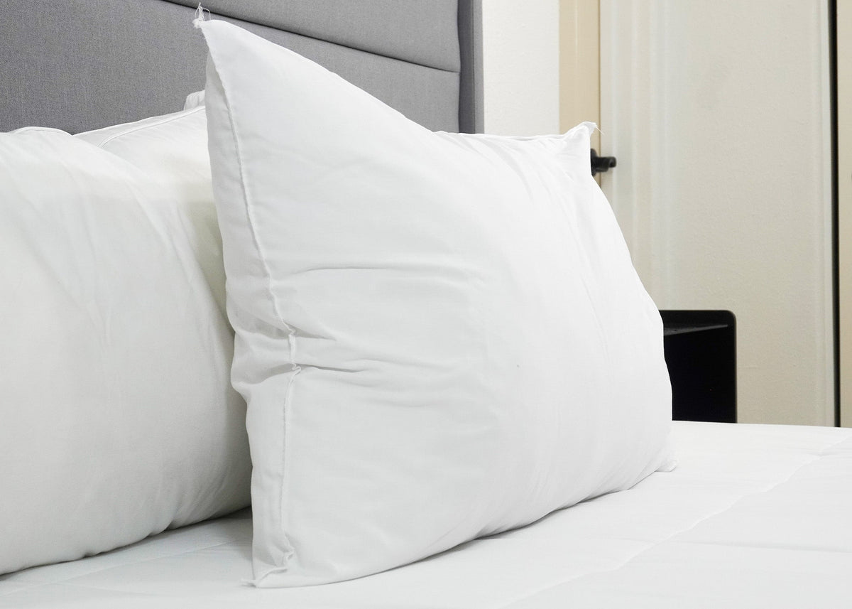 Bed Pillow, Brentwood Gold Featured at Many Hotels, Machine-Washable Care, Hypoallergenic Comfort for Everyday Sleep and Guest Room Bedding image 4
