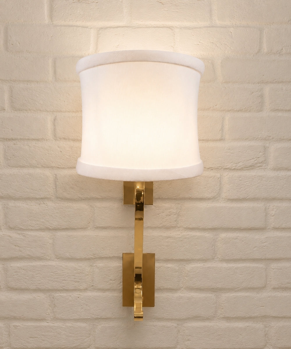 Lamp Shade, 4"W x 4"H Down White Clip on Sconce Half Shell for Table Lamps, Floor Lamps and Home Lighting image 4