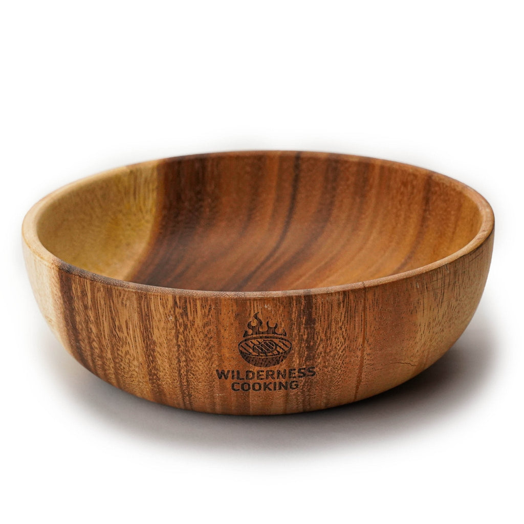 Large Acacia Wood Bowl image 4