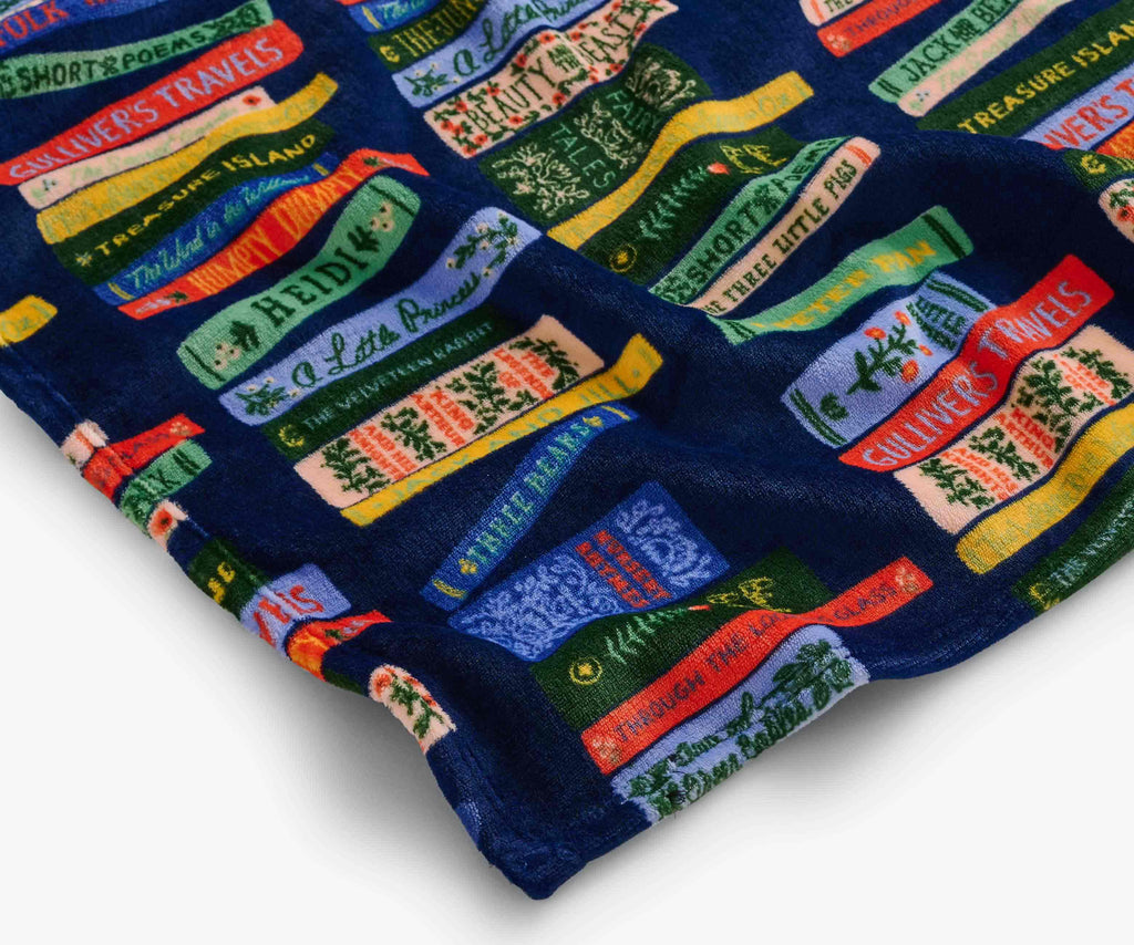 Fleece Blanket - Bookshelf image 4