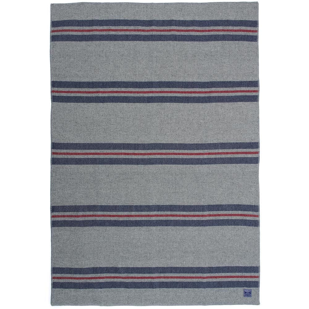 Cozy Throw Blanket, Cabin Wool Heather Gray for Living Rooms, Bedrooms and Everyday Lounging image 4
