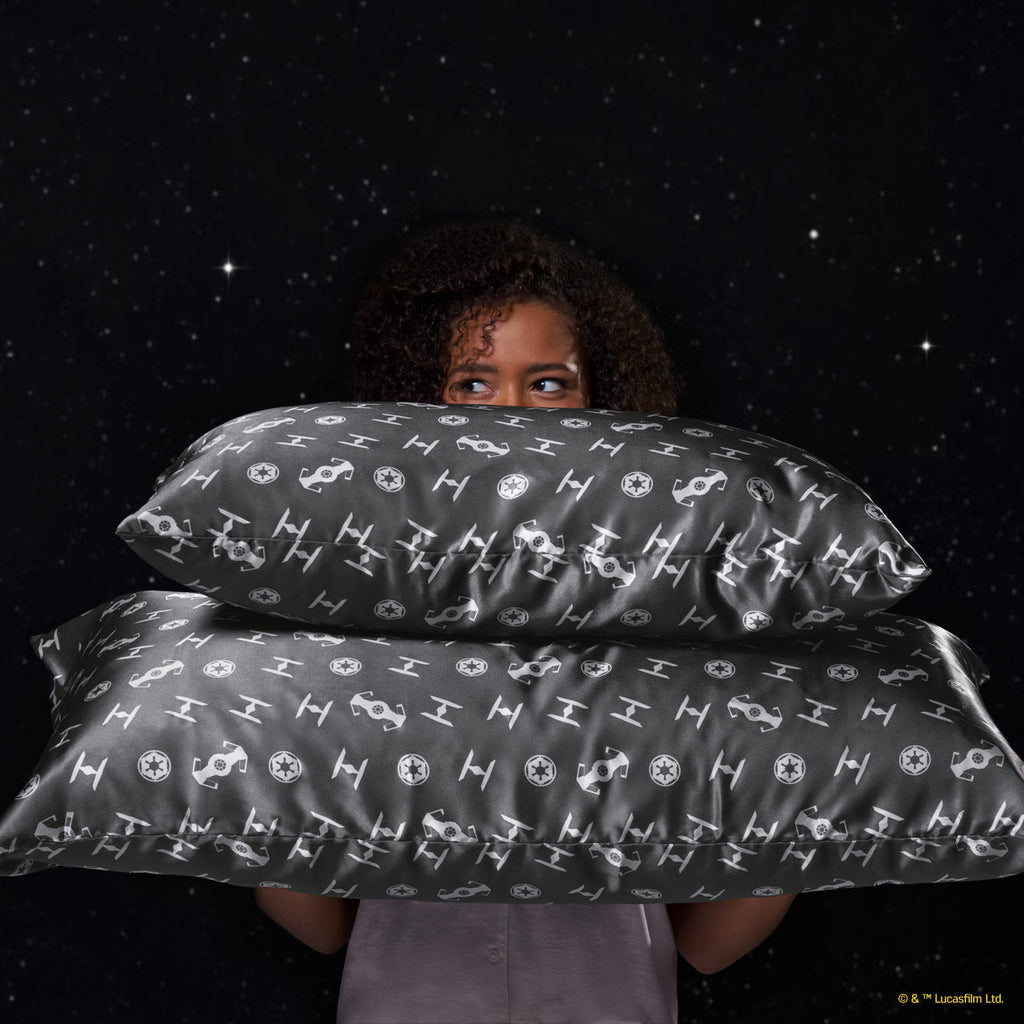 Pillowcase Set, Kitsch Satin in Galactic Empire 2 Pack for Everyday Bedding and Bedroom Refreshes image 4