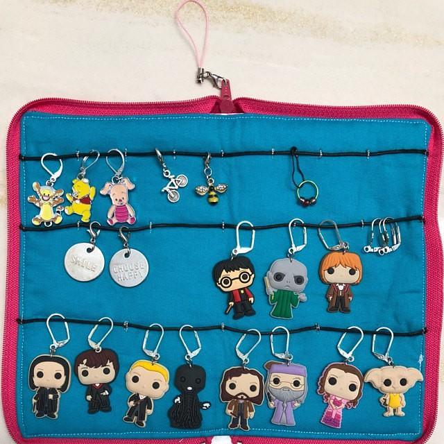 Home Storage Organizer, Original Stitch Marker Choose your fabric! for Bedrooms, Laundry Rooms and Living Spaces, 14 Material Options image 4