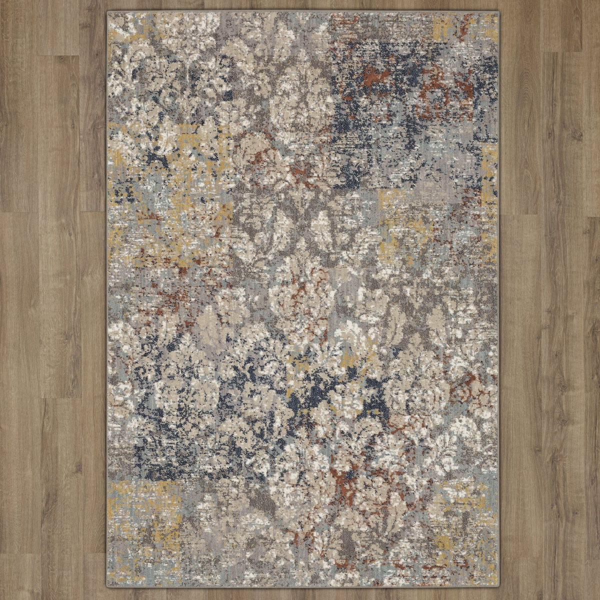 Area Rug, Soiree La Brea Grey for Hallways, Dining Spaces and Home Decor, 2 Size Options, Designed for Living Rooms, Bedrooms and Entryways image 4