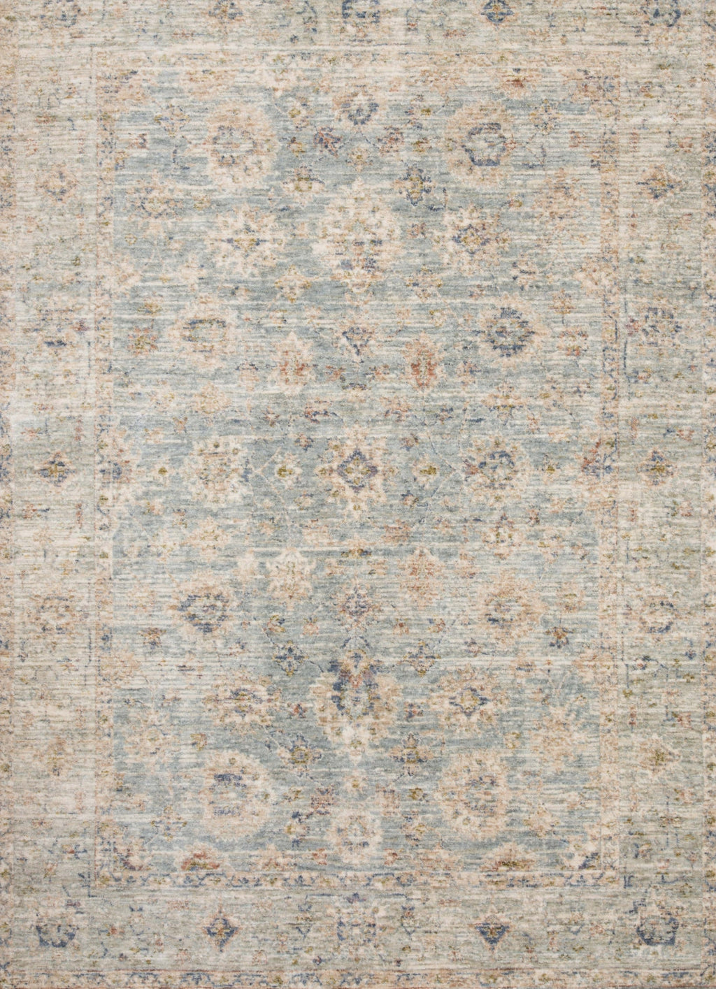 Area Rug, Revere REV 09 Light Blue Multi for Living Rooms, Bedrooms and Entryways, 2 Size Options image 4
