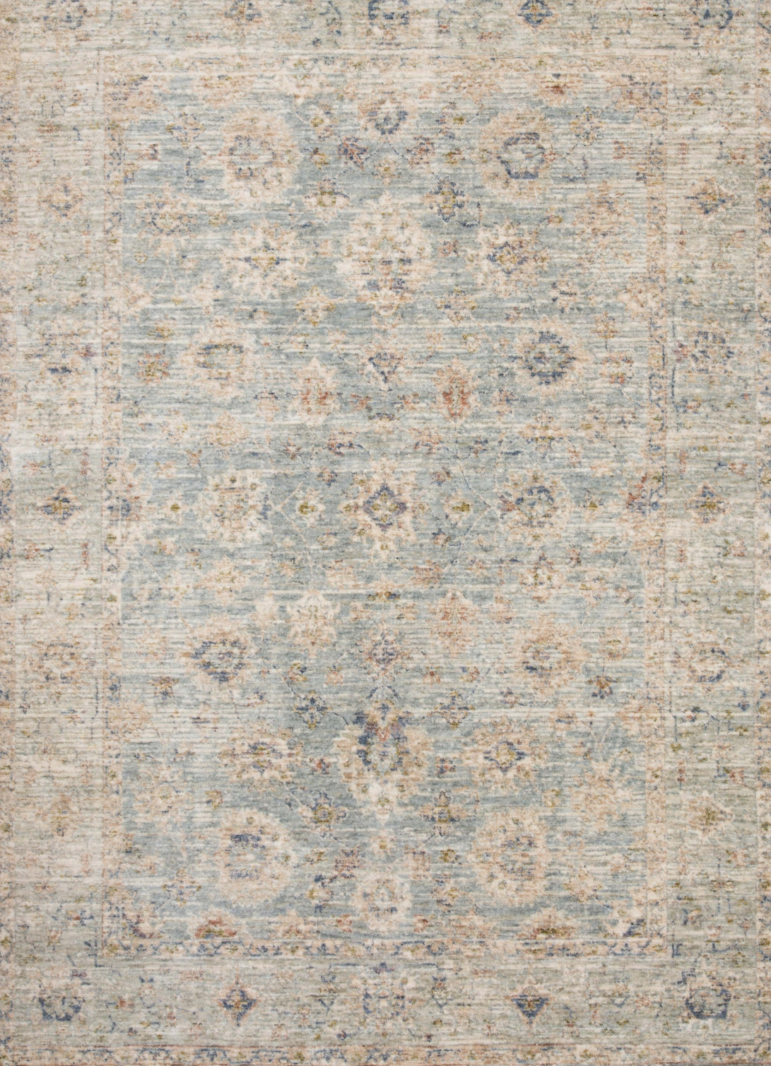 Area Rug, Revere REV 09 Light Blue Multi for Living Rooms, Bedrooms and Entryways, 2 Size Options image 4