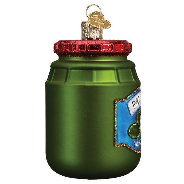 Decorative Ornament, Jar Of Pickles for Seasonal Home Decorating, Holiday Displays and Decorative Accents image 4