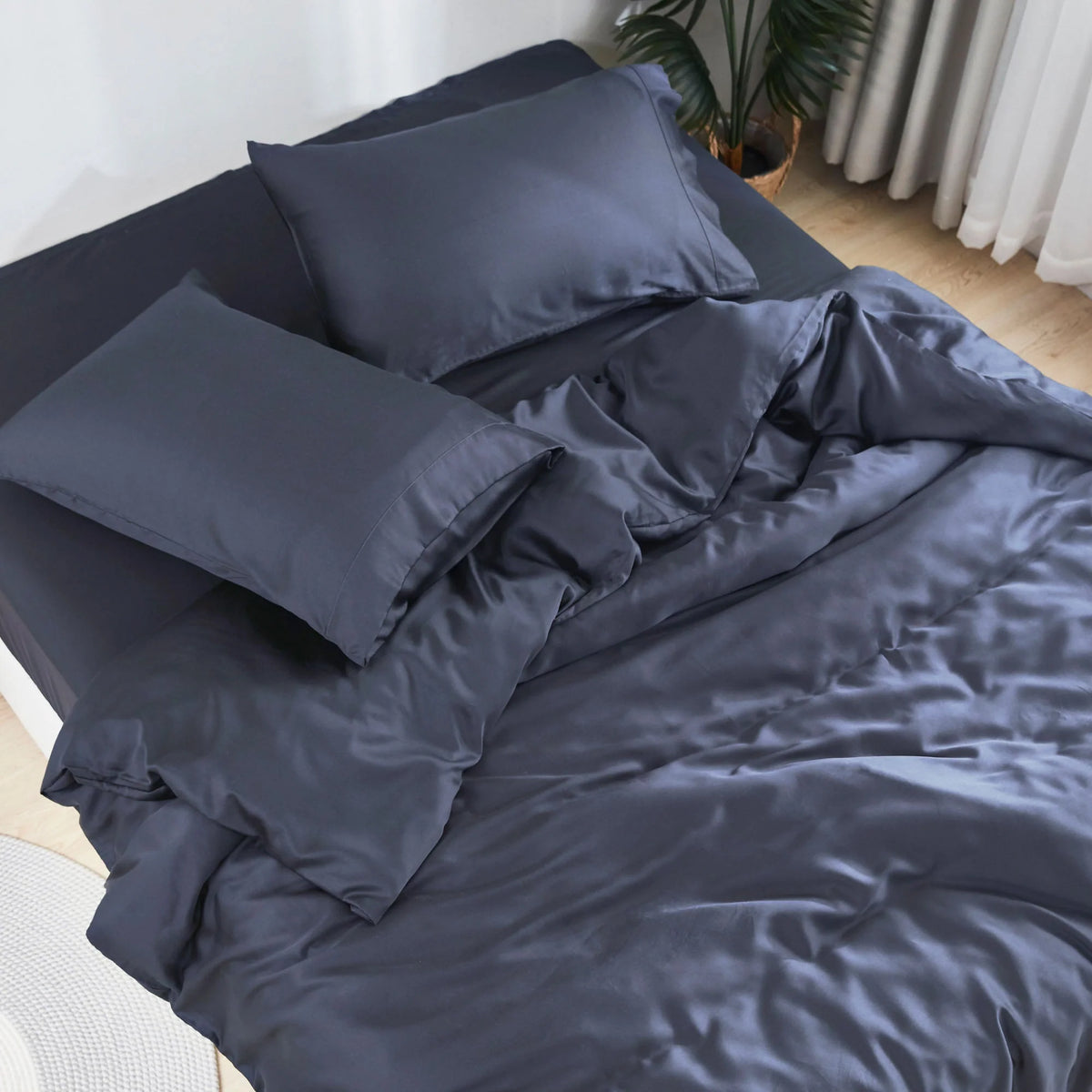 Pillowcase Set, ButteryDrape Bamboo, Cooling Comfort, Lightweight Design for Everyday Bedding and Bedroom Refreshes, 2 Sizes and 8 Colors image 4