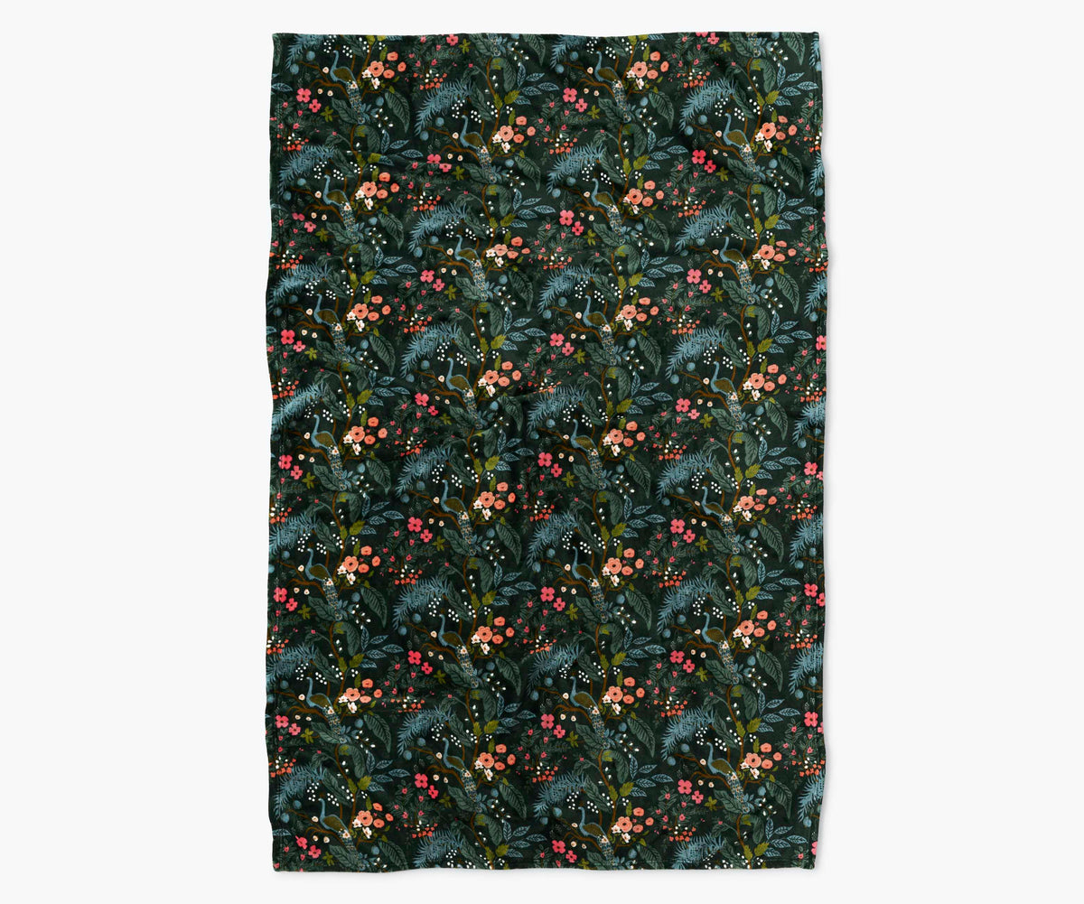Cozy Throw Blanket, Fleece Peacock for Living Rooms, Bedrooms and Everyday Lounging, Designed for Sofas, Beds and Relaxing at Home image 4