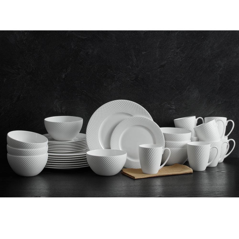 Dinnerware, Stanton Set for Everyday Meals and Table Settings, 3 Size Options, Designed for Family Dining, Serving and Entertaining image 4