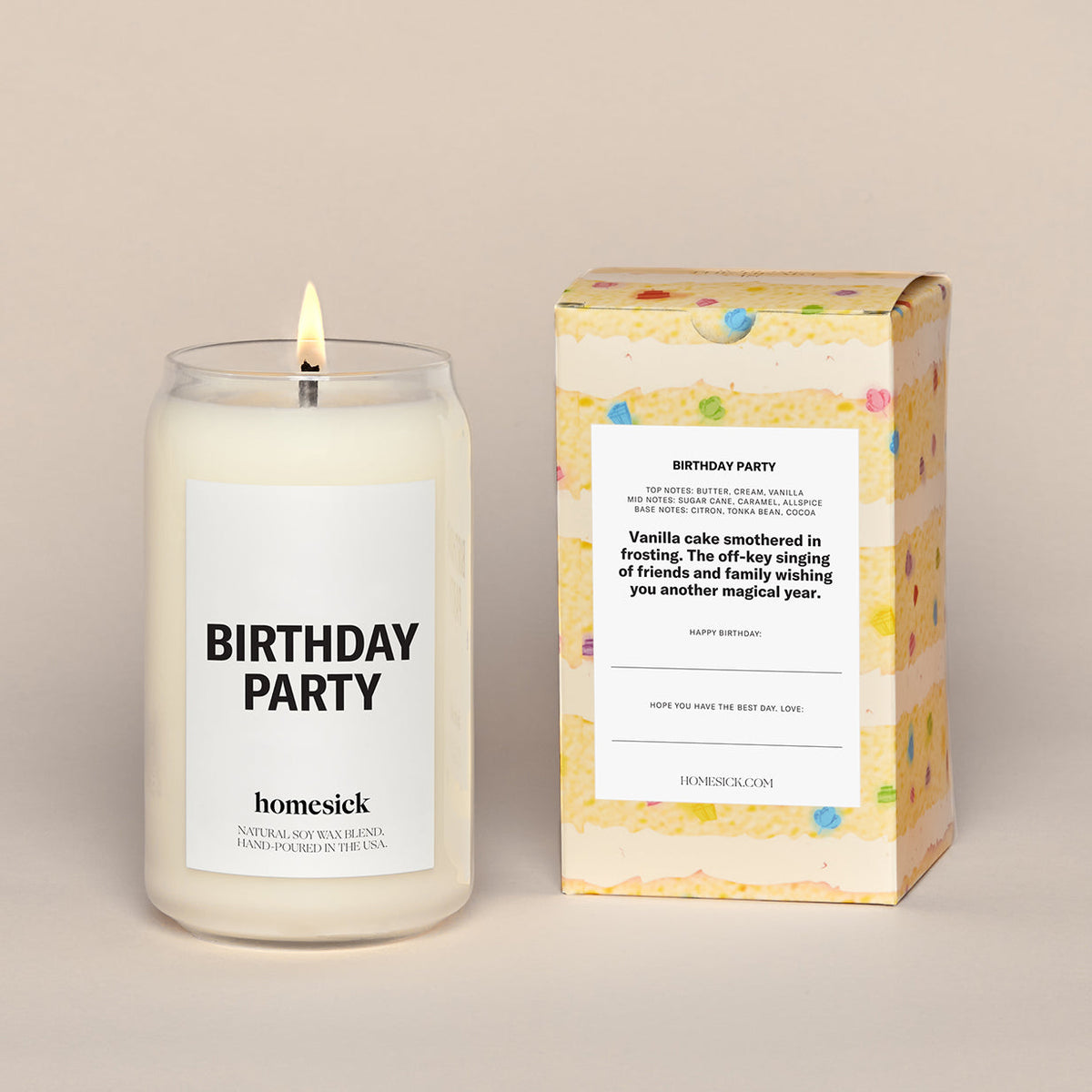 Scented Candle, Birthday Party for Room Fragrance, Living Spaces and Relaxing Home Ambience image 4