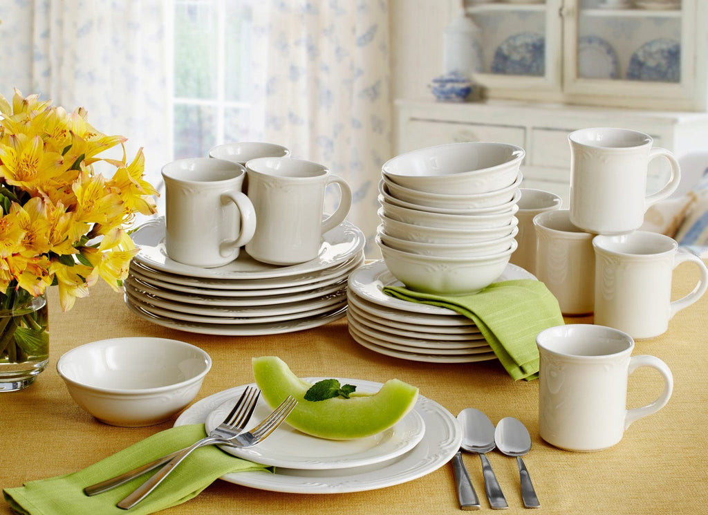 Dinnerware, Filigree Vegetable Serve Bowl, Dishwasher-Safe Care for Family Dining, Serving and Entertaining image 4