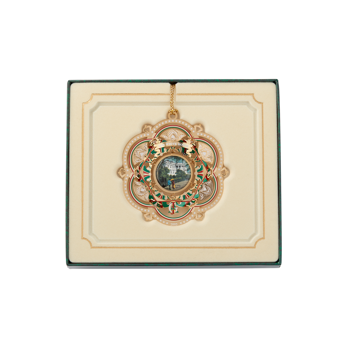 Decorative Ornament, 2005 Christmas South Facade for Seasonal Home Decorating, Holiday Displays and Decorative Accents image 4