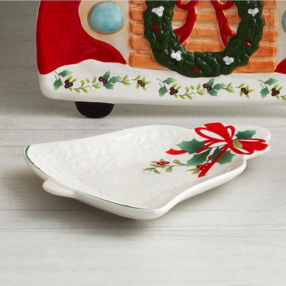 Dinnerware, Winterberry Bell Plate, Dishwasher-Safe Care for Family Dining, Serving and Entertaining image 4