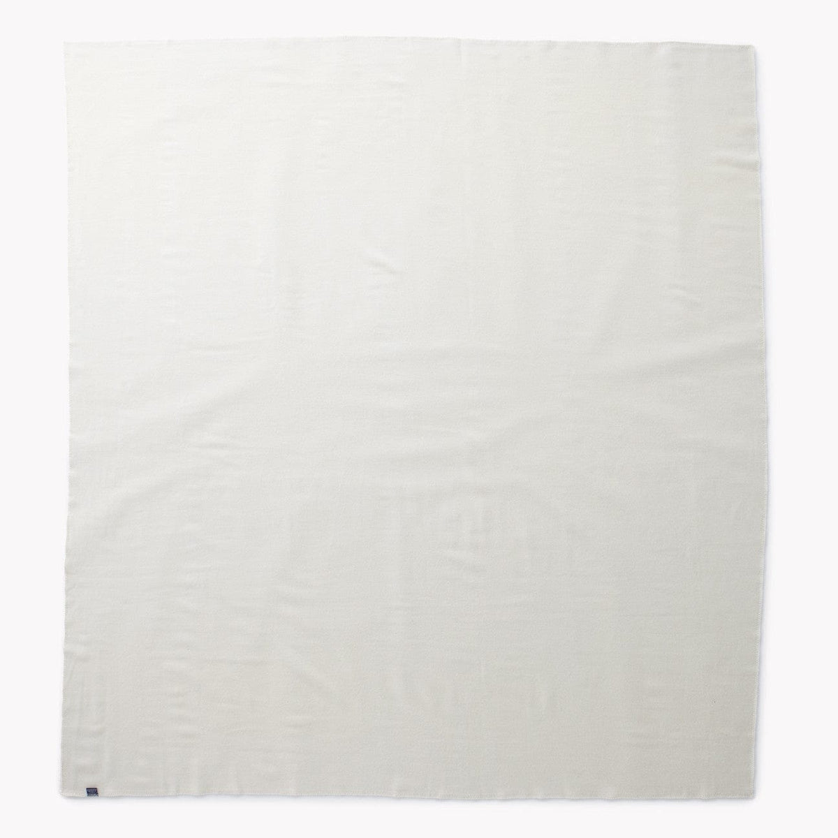 Cozy Throw Blanket, Pure & Simple Wool Bone White, Lightweight Design, Machine-Washable Care for Sofas, Beds and Relaxing at Home image 4