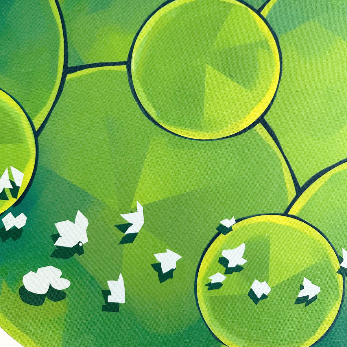 Desk Mat, Lilypads Deskmat for Workspaces, Desks and Everyday Productivity, Designed for Home Offices, Gaming and Daily Computer Work image 4