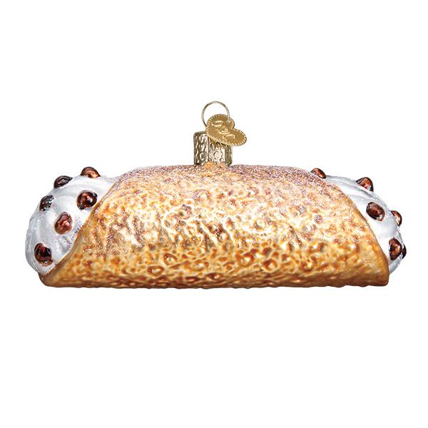 Seasonal Home Decor, Cannoli Ornament for Mantels, Tables and Seasonal Decorating, Designed for Holiday Displays, Shelves and Festive Rooms image 4