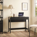 Computer Desk, Holmes Modern Scandinavian Reeded Writing for Home Offices, Computer Work and Study Spaces, 2 Color Options image 4