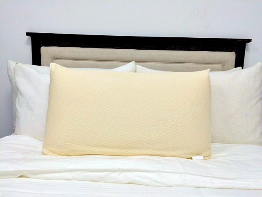 Bed Pillow, Rejuvenite Natural High Profile, Organic Cotton Shell, Hypoallergenic Comfort for Everyday Sleep and Guest Room Bedding image 4
