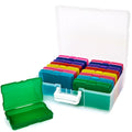Home Storage Organizer, Handy 17 Pc. Craft and Photo Case for Bedrooms, Craft Rooms and Organized Storage image 4