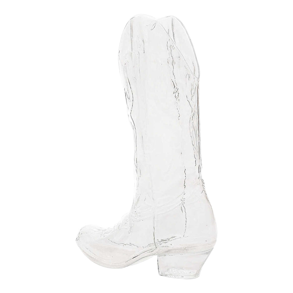 Decorative Vase, Crystal Bootie Glass for Tabletop Arrangements and Home Decor, Designed for Flowers, Shelves and Living Spaces image 4