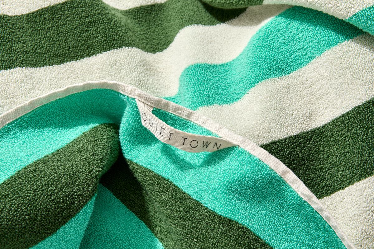 Bath Linen, Catalina Sheet Pine, Organic Cotton Shell for Home Bathrooms and Everyday Care image 4