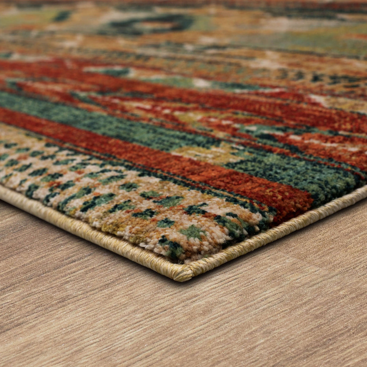 Area Rug, Spice Market Infused Aquamarine for Living Rooms, Bedrooms and Entryways, 16 Size Options image 4