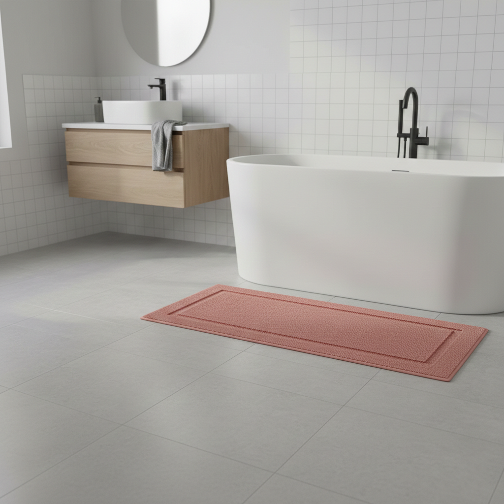Area Rug, Quick Dry Bath Accent or Runner for Living Rooms, Bedrooms and Entryways, 4 Color Options image 4