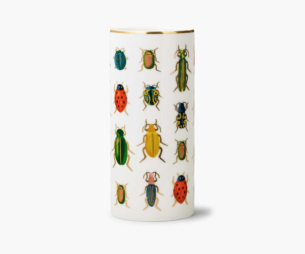 Porcelain Vase - Beetles & Bugs image 4