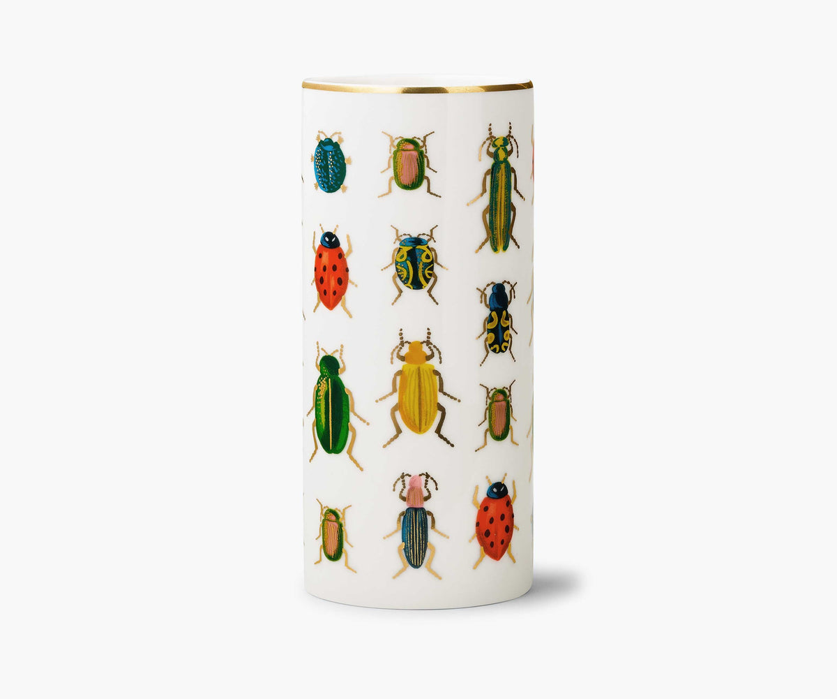 Porcelain Vase - Beetles & Bugs image 4