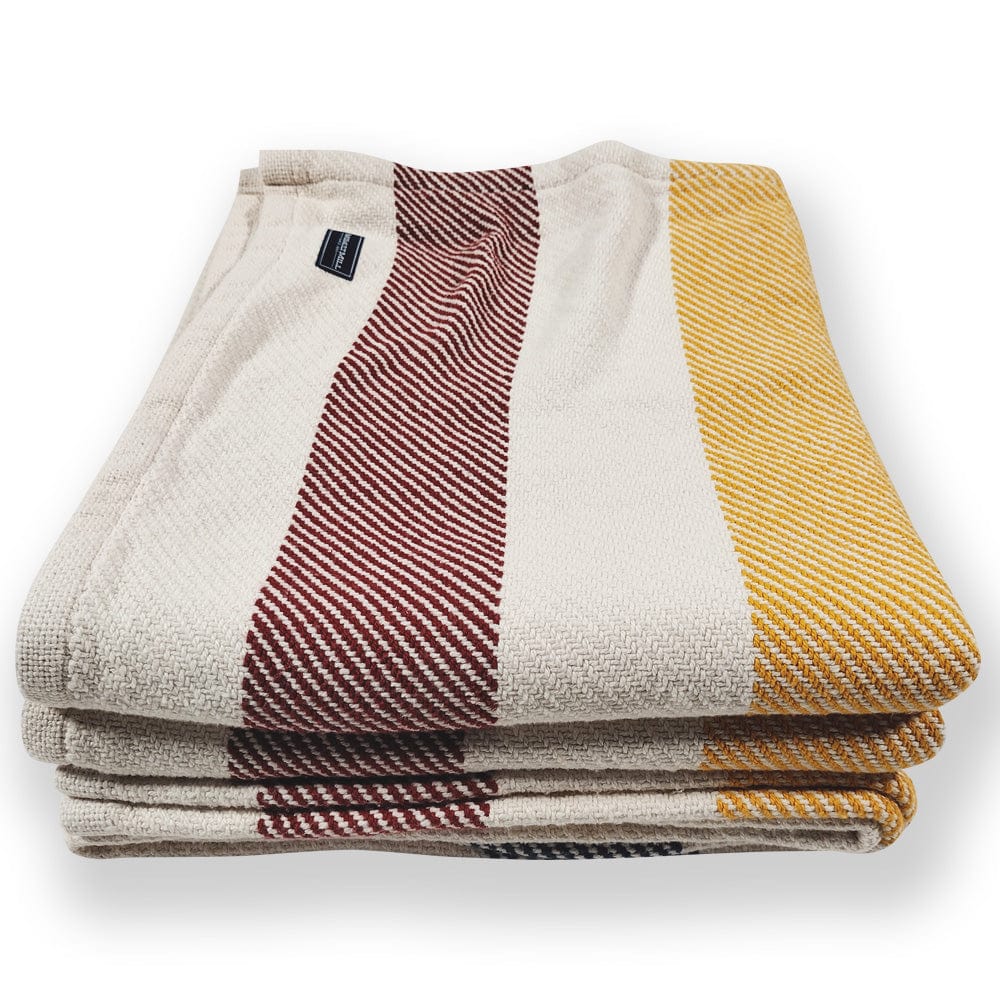Cozy Throw Blanket, Frontier Cotton, Machine-Washable Care for Sofas, Beds and Relaxing at Home, 4 Size Options image 4