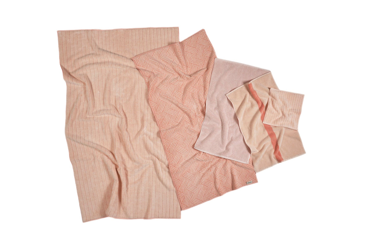 Bath Linen, Hand Towel, Organic Cotton Shell for Daily Bathroom Routines and Guest Baths, 7 Color Options image 5