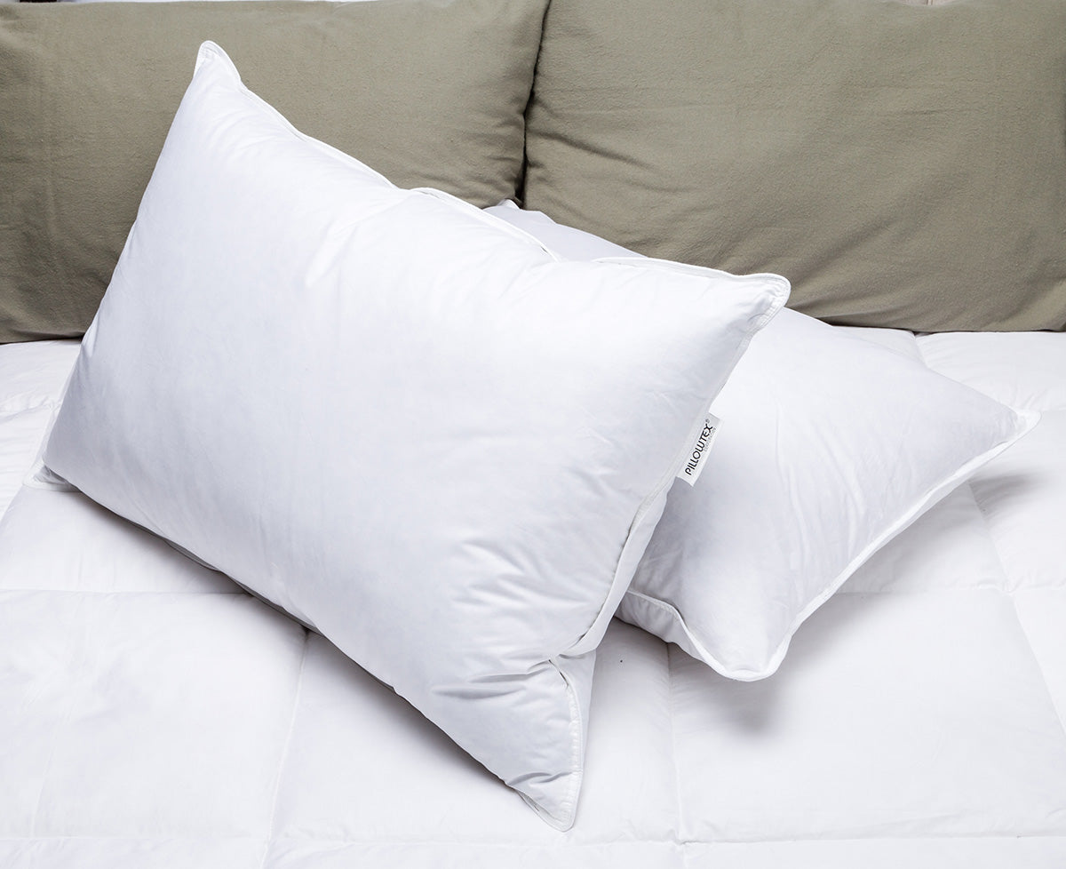 Bed Pillow, Premium Polyester Medium, Hypoallergenic Comfort for Sleeping, Reading and Bedroom Comfort, 3 Size Options image 5