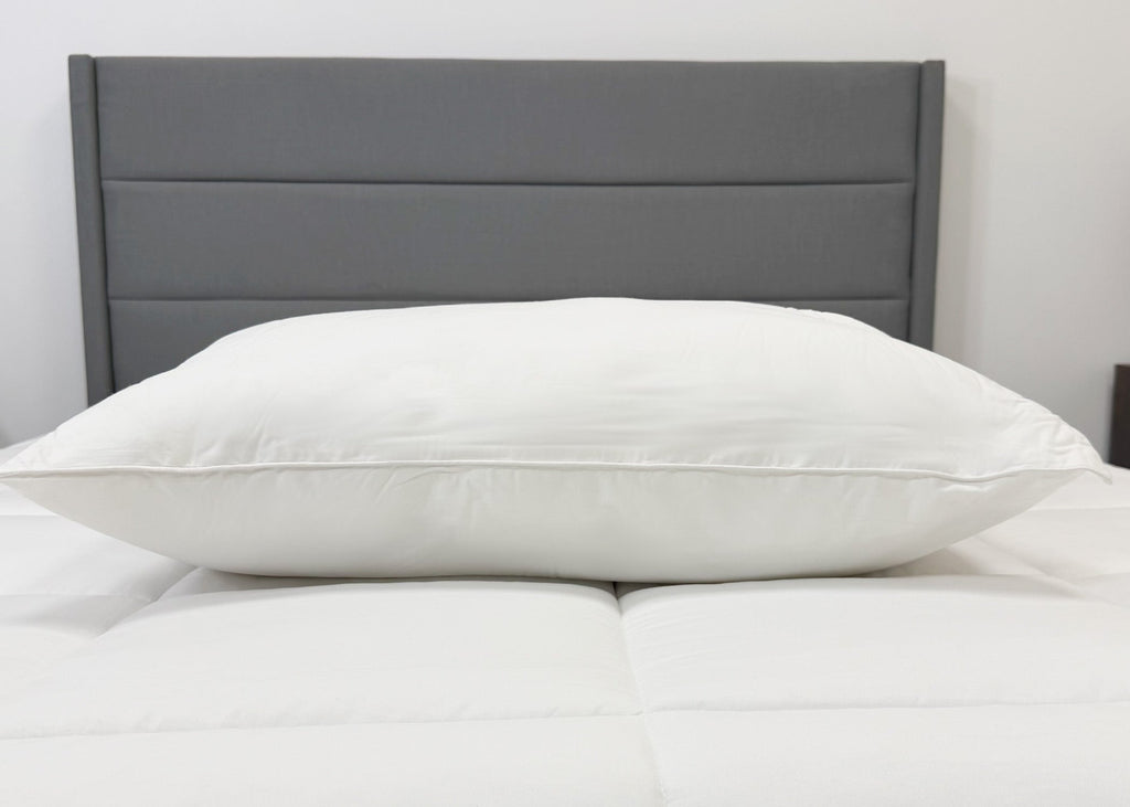 Bed Pillow, "Ultra Down" Polyester Firm, Machine-Washable Care, Hypoallergenic Comfort for Everyday Sleep and Guest Room Bedding image 5