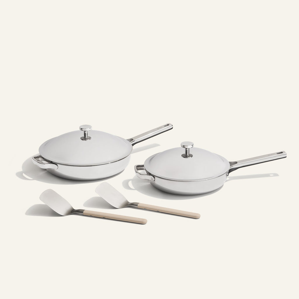 Kitchen Cookware, Titanium Pro Always Pan Duo for Everyday Meals and Home Cooking, 3 Color Options image 5