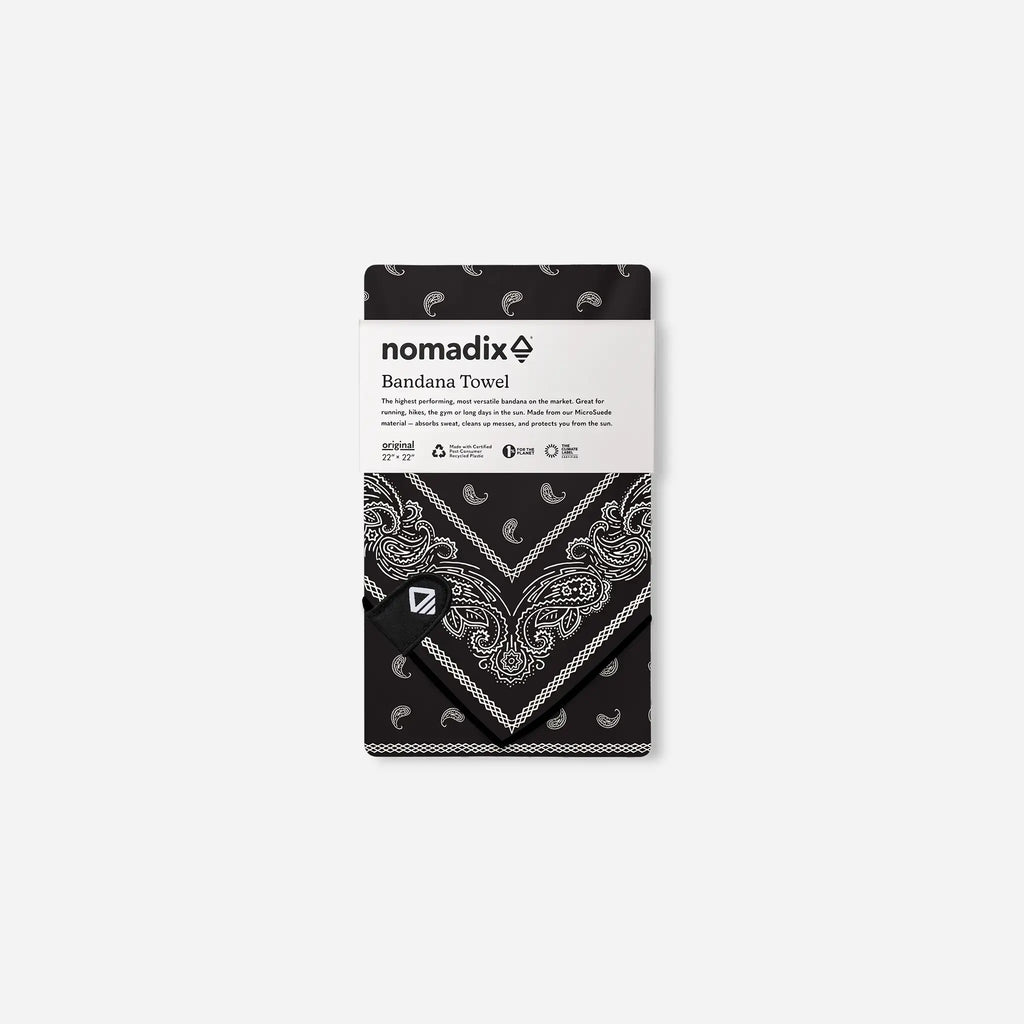 Bath Linen, Bandana Towel: Paisley Black for Daily Bathroom Routines and Guest Baths, Designed for Home Bathrooms and Everyday Care image 5