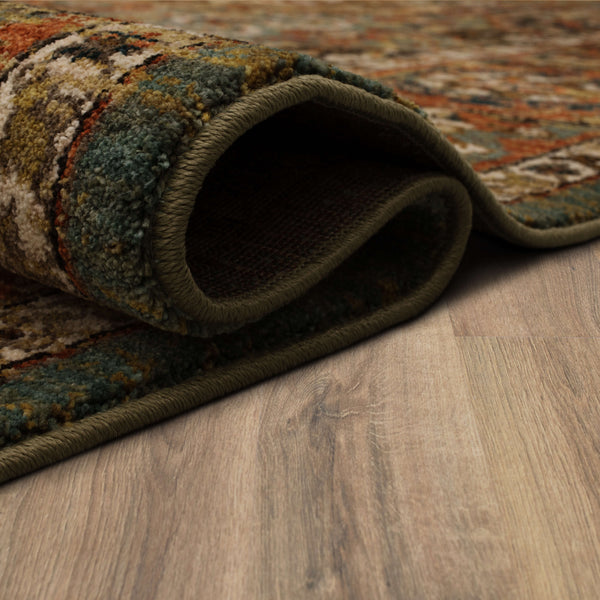 Area Rug, Spice Market Dhahar Aquamarine for Living Rooms, Bedrooms and Entryways, 5 Size Options image 5