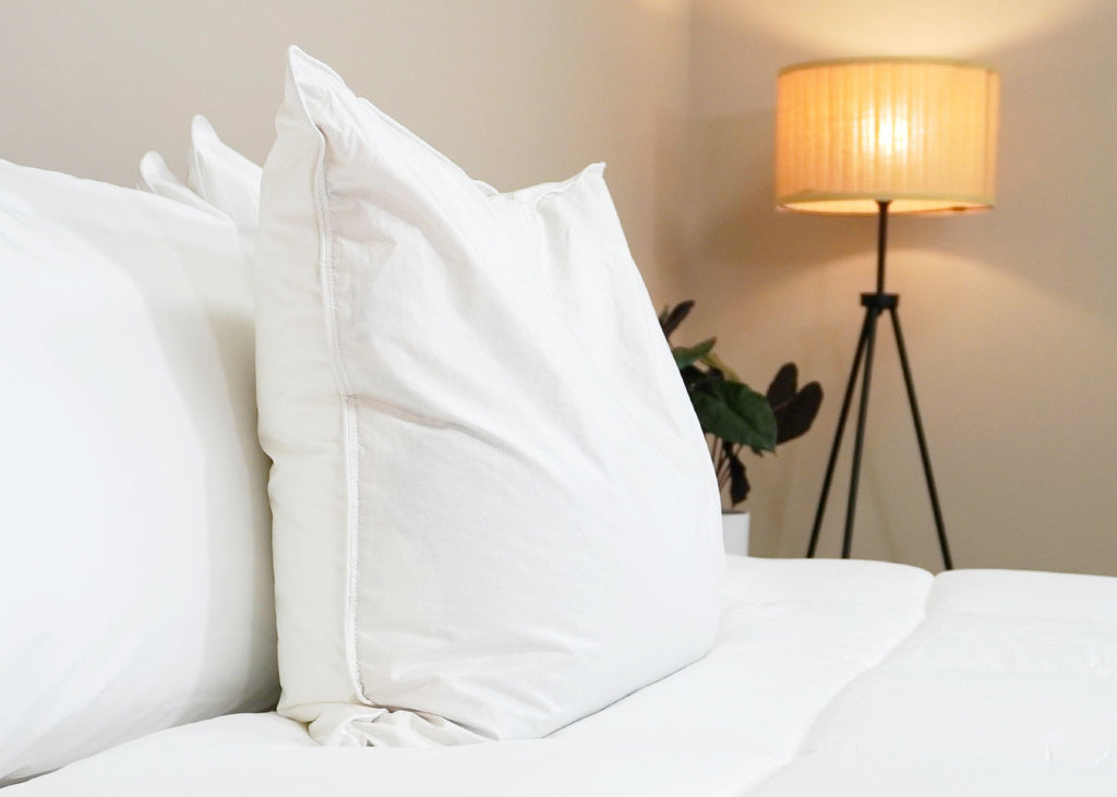 Bed Pillow, Kyoto Half Buckwheat Half Polyester Japanese, Cooling Comfort for Sleeping, Reading and Bedroom Comfort, 3 Size Options image 5