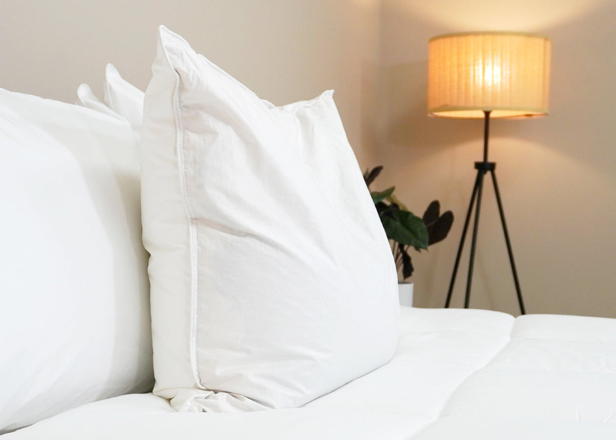 Bed Pillow, Kyoto Half Buckwheat Half Polyester Japanese, Cooling Comfort for Sleeping, Reading and Bedroom Comfort, 3 Size Options image 5