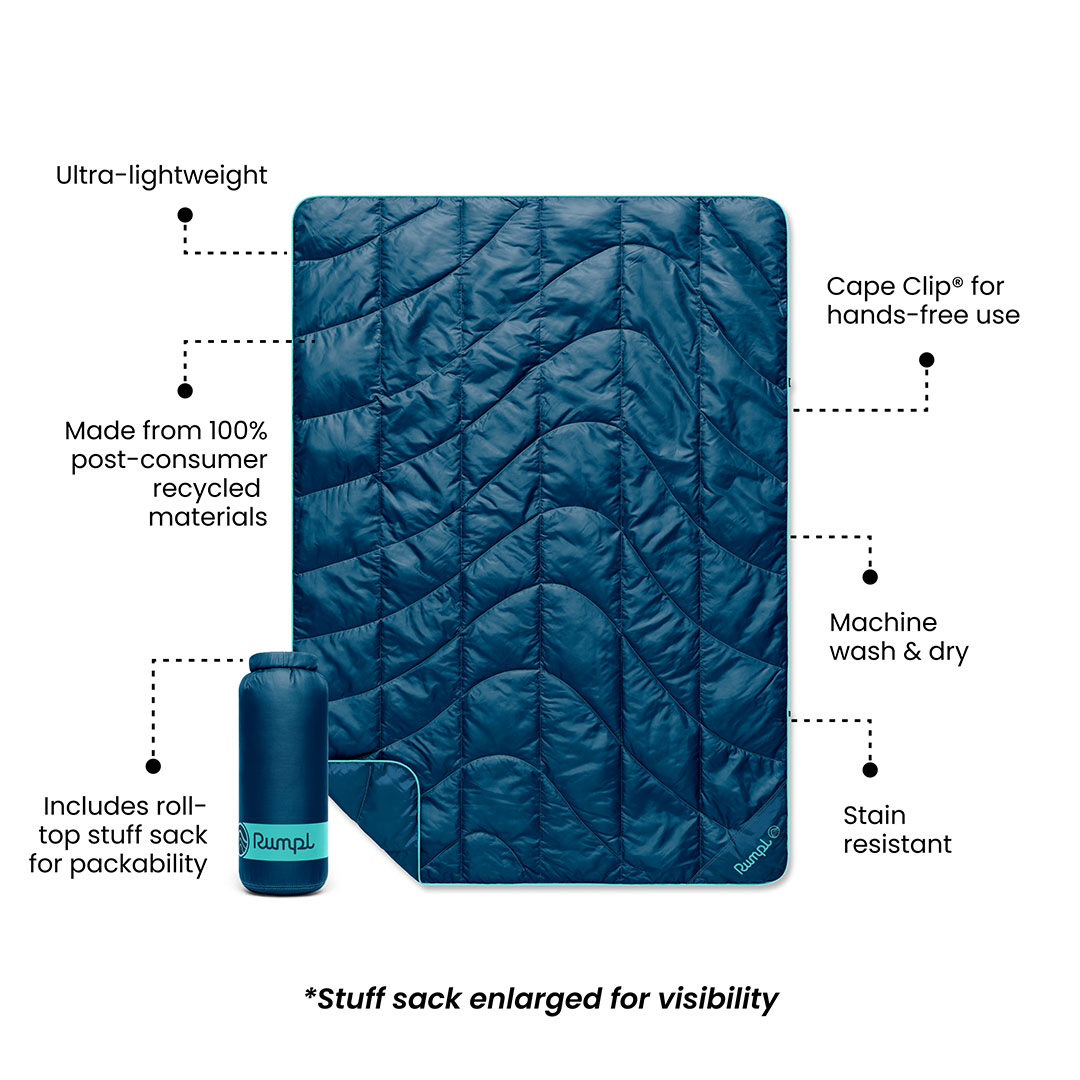 Puffy Blanket, Travel Deepwater for Camping, Cabins and Outdoor Relaxation, Designed for Outdoor Seating, Travel and Camping Comfort image 5